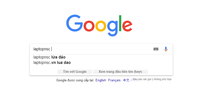 Cửa hàng Laptopnsc lừa đảo thật hay giả