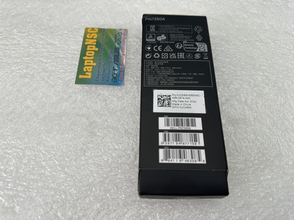 Bút cảm ứng Dell Active Pen PN7350A